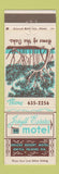 Matchbook Cover - Jekyll Estates Motel Jekyll Island GA