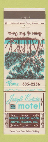 Matchbook Cover - Jekyll Estates Motel Jekyll Island GA