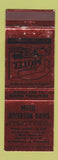 Matchbook Cover - Motel Jefferson Davis Richmond VA