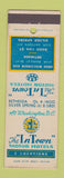 Matchbook Cover - In Town Motor Hotels Bethesda Silver Spring MD