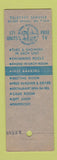 Matchbook Cover - In Town Motor Hotels Bethesda Silver Spring MD