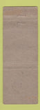 Matchbook Cover - Warwick Hotel Philadelphia PA