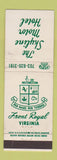 Matchbook Cover - Skyline Motor Hotel Front Royal VA