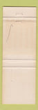 Matchbook Cover - Saxony Motel Restaurant Chatham ON
