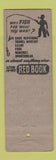 Matchbook Cover - Red Book Phone Book telephone Chicago IL