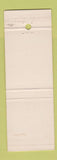 Matchbook Cover - Wentworth Hall Hotel Jackson NH WHITE