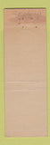 Matchbook Cover - Wentworth Hall Hotel Jackson NH NAVY
