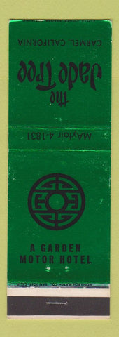 Matchbook Cover - Jade Tree Motor Hotel Carmel CA