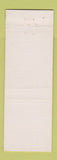 Matchbook Cover - Jamaica Inn Miami FL