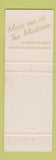 Matchbook Cover - Hotel Madison Boston MA