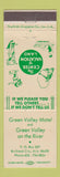 Matchbook Cover - Green Valley Motel Bullhead City AZ