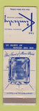 Matchbook Cover - Kimberly Resort Motel Miami Beach FL WEAR
