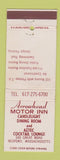 Matchbook Cover - Arrowhead Motor Inn Bedford MA DD Bean