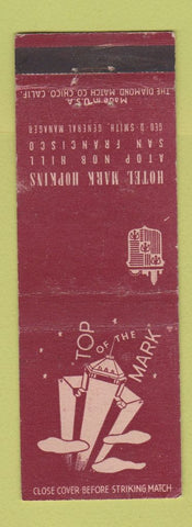 Matchbook Cover - Hotel Mark Hopkins San Francisco CA WEAR