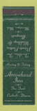 Matchbook Cover - Arrowhead Inn Manistique MI