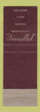 Matchbook Cover - LaSalle Hotel Chicago IL 90's Tap