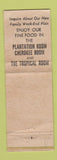 Matchbook Cover - Hotel Longview TX