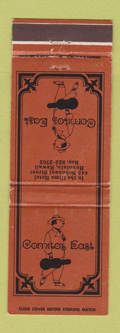 Matchbook Cover - Comitos East Honolulu Hawaii WEAR