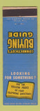 Matchbook Cover - Yellow Pages Phone Book CT Connecticut