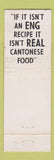 Matchbook Cover - House of Eng Chinese Restaurant Chicago IL