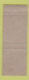 Matchbook Cover - Plaza Hotel San Antonio TX