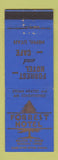 Matchbook Cover - Forrest Hotel Nephi UT