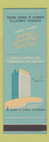Matchbook Cover - Robert Driscoll Hotel Corpus Christi TX