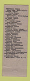 Matchbook Cover - Century Motel Fort Worth TX Rickett WEAR