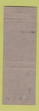 Matchbook Cover - Burch Hotel Breckenridge TX