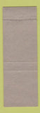 Matchbook Cover - Hotel Kohler Beeville TX