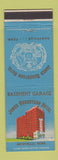 Matchbook Cover - James Robertson Hotel Nashville TN