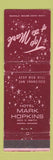 Matchbook Cover - Hotel Mark Hopkins San Francisco CA WEAR