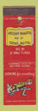 Matchbook Cover - Yellow Pages Telephone Book CT Connecticut WORN