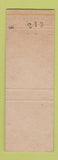 Matchbook Cover - Maley's Hotel Harrisburg PA WEAR