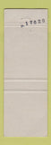 Matchbook Cover - Maples Motel Sussex NB WEAR GREEN