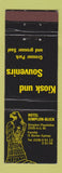 Matchbook Cover - Hotel Simplon Blick Simplon Passhohe Switzerland