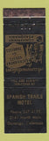 Matchbook Cover - Spanish Trails Motel Durango Colorado WEAR