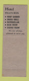 Matchbook Cover - Southern Hotel East St Louis IL