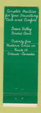Matchbook Cover - Stewart's Green Valley Restaurant Ottawa ON