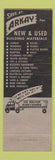 Matchbook Cover - Arkay Wrecking Lumber Burbank North Hollywood CA