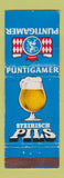 Matchbook Cover - Steirisch Pils Puntigamer Beer WORN