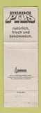 Matchbook Cover - Steirisch Pils Puntigamer Beer WORN