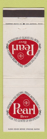 Matchbook Cover - Pearl Beer WORN