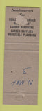 Matchbook Cover - Albuquerque Lumber Company NM