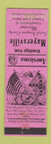 Matchbook Cover - Mayersville MS Victory Cash Store Perkins Americana PINK WORN