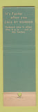Matchbook Cover - Mountain States Telephone and Telegraph Colorado? WEAR