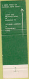 Matchbook Cover - Coach N Paddock Clinton NJ