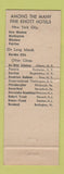 Matchbook Cover - Hotel Vermont Burlington VT Knott