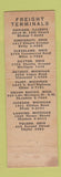 Matchbook Cover - Alger Trucking