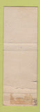 Matchbook Cover Snodgrass Judge Election Lincoln County Colorado hillbilly WORN